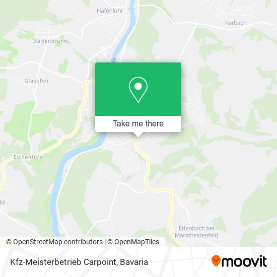 Kfz-Meisterbetrieb Carpoint map