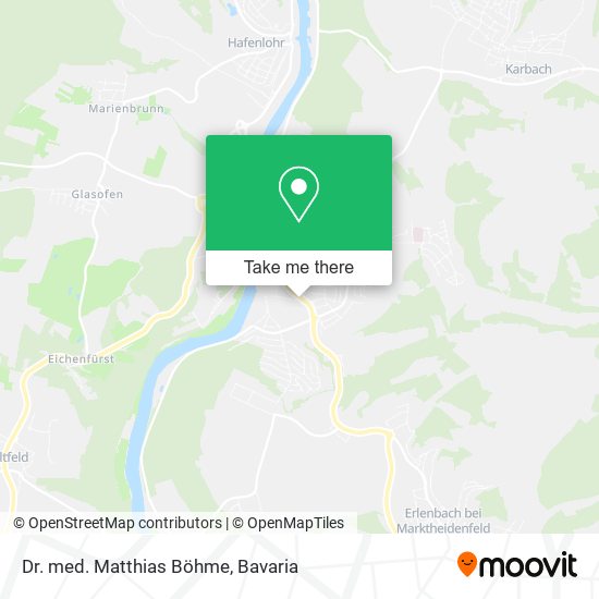Dr. med. Matthias Böhme map