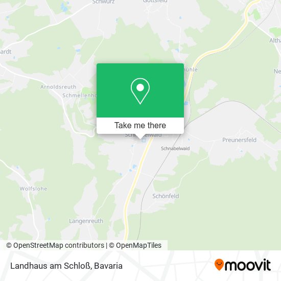 Landhaus am Schloß map