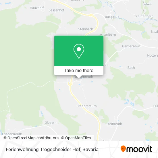 Карта Ferienwohnung Trogschneider Hof