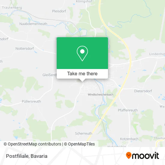 Карта Postfiliale