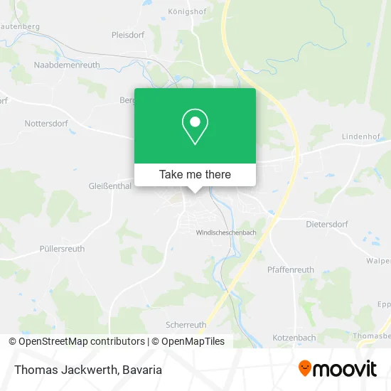 Карта Thomas Jackwerth