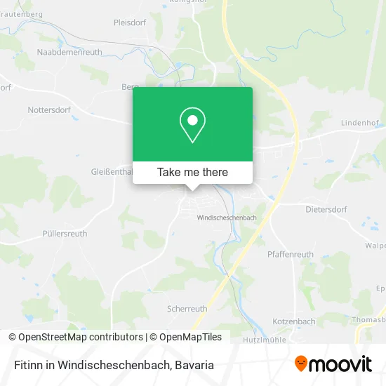 Карта Fitinn in Windischeschenbach