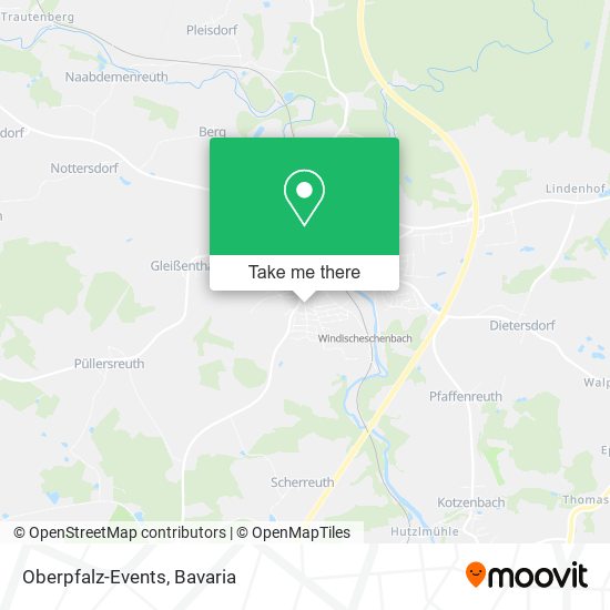 Карта Oberpfalz-Events