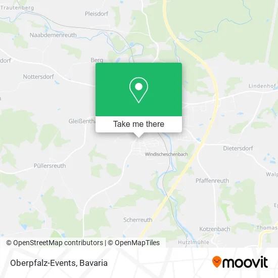 Карта Oberpfalz-Events