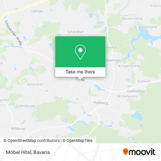 Карта Möbel Hösl