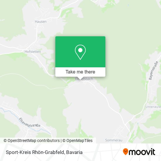 Sport-Kreis Rhön-Grabfeld map