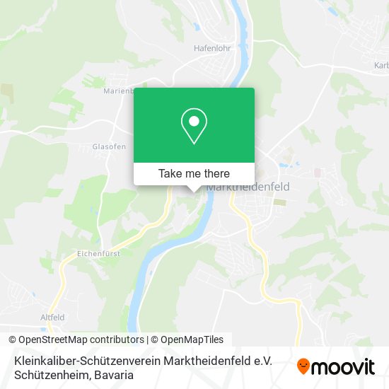 Kleinkaliber-Schützenverein Marktheidenfeld e.V. Schützenheim map