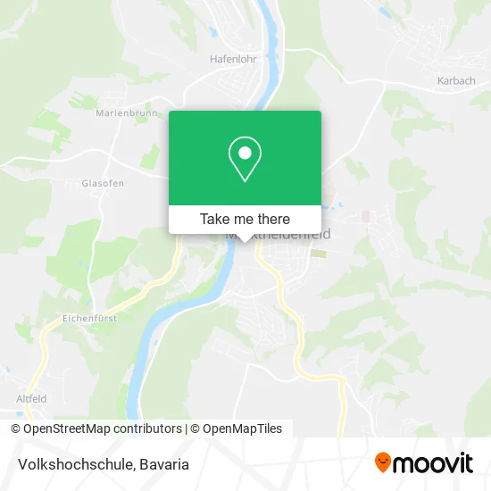 Карта Volkshochschule