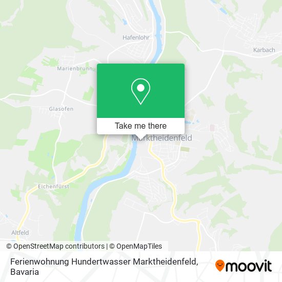 Ferienwohnung Hundertwasser Marktheidenfeld map