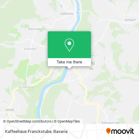 Карта Kaffeehaus Franckstube