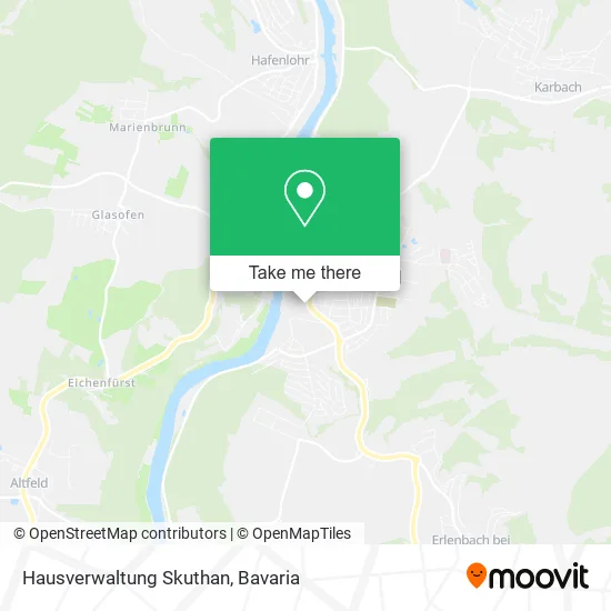 Карта Hausverwaltung Skuthan