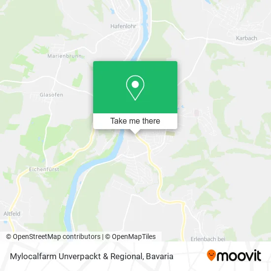 Карта Mylocalfarm Unverpackt & Regional