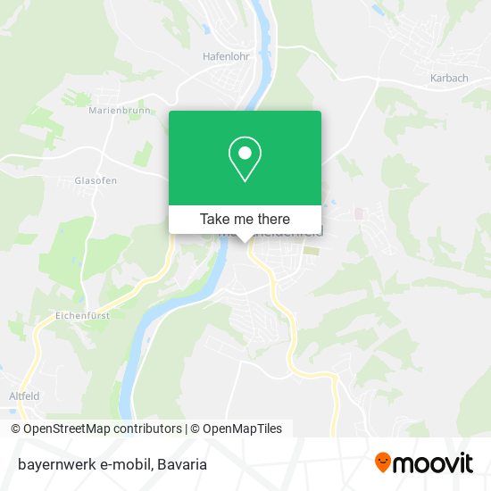 bayernwerk e-mobil map