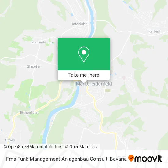 Карта Fma Funk Management Anlagenbau Consult