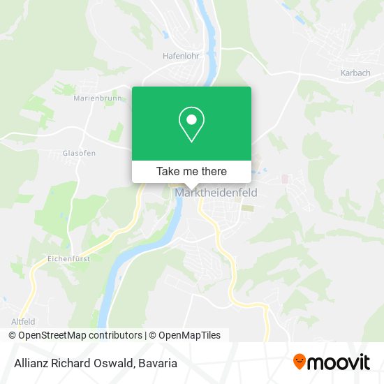 Allianz Richard Oswald map