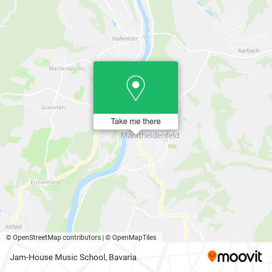 Jam-House Music School map