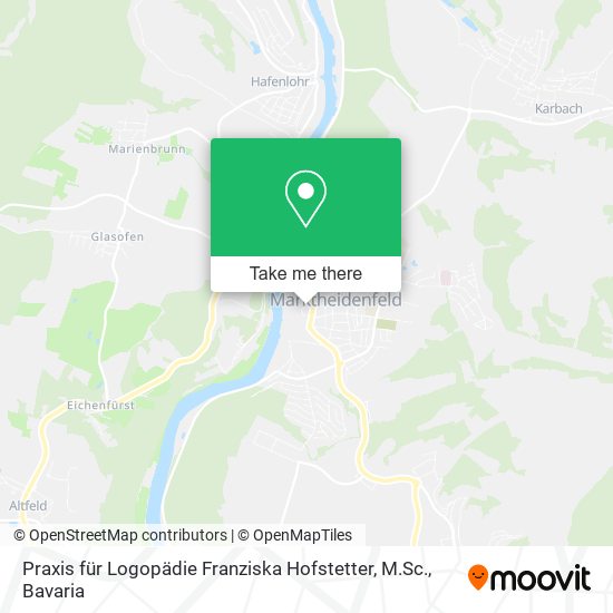 Praxis für Logopädie Franziska Hofstetter, M.Sc. map