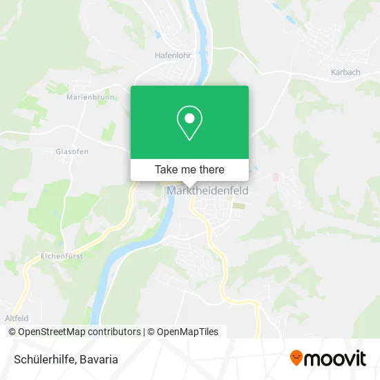 Карта Schülerhilfe