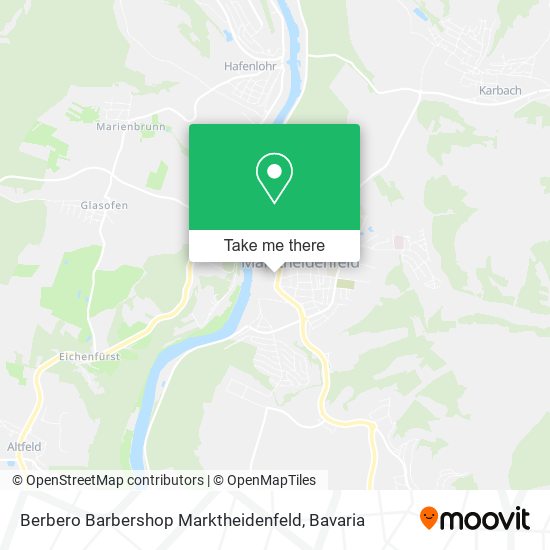 Berbero Barbershop Marktheidenfeld map