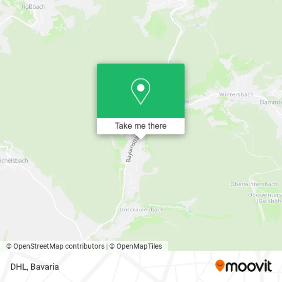 Карта DHL
