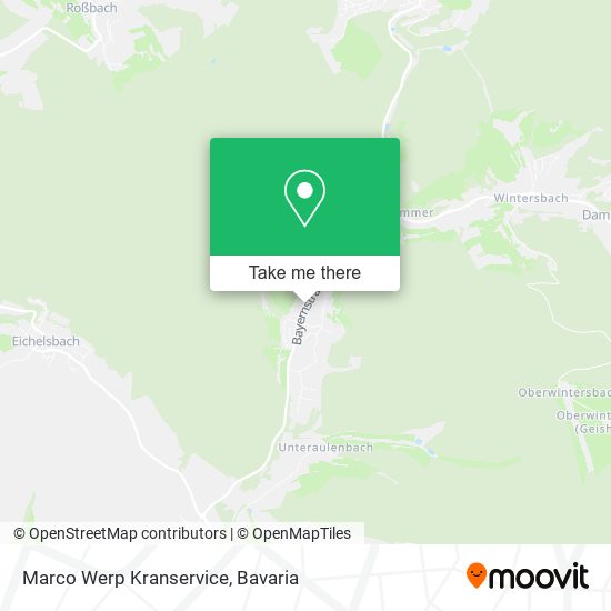 Marco Werp Kranservice map