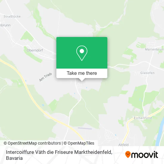 Карта Intercoiffure Väth die Friseure Marktheidenfeld