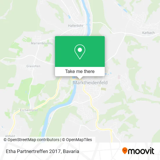 Карта Etha Partnertreffen 2017