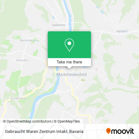 Gebraucht Waren Zentrum Intakt map