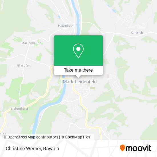 Christine Werner map