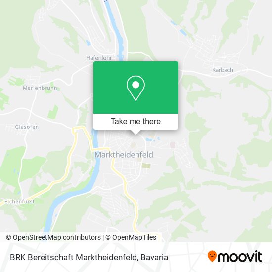 BRK Bereitschaft Marktheidenfeld map