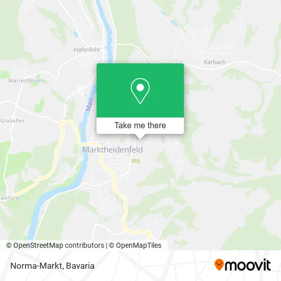 Карта Norma-Markt
