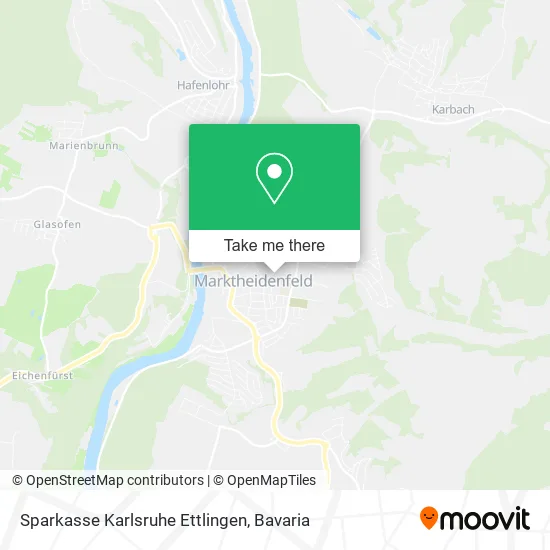 Карта Sparkasse Karlsruhe Ettlingen