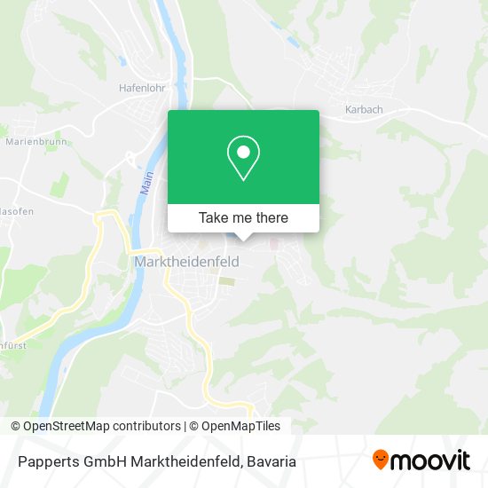 Papperts GmbH Marktheidenfeld map