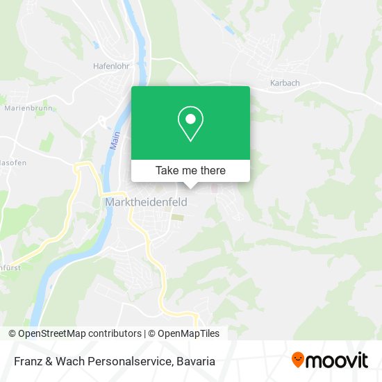 Карта Franz & Wach Personalservice