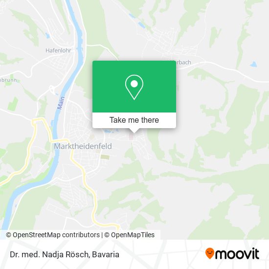 Dr. med. Nadja Rösch map