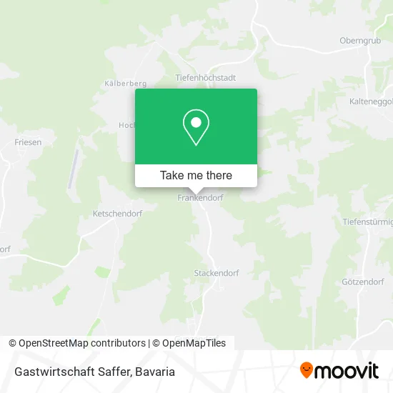 Gastwirtschaft Saffer map