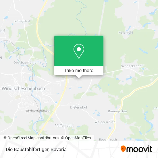 Карта Die Baustahlfertiger