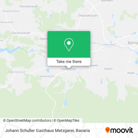 Johann Schuller Gasthaus Metzgerei map