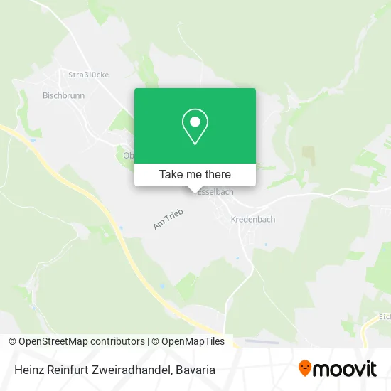 Карта Heinz Reinfurt Zweiradhandel