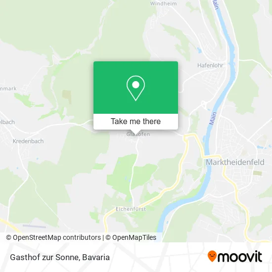 Карта Gasthof zur Sonne