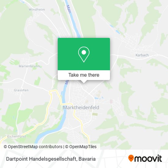Карта Dartpoint Handelsgesellschaft