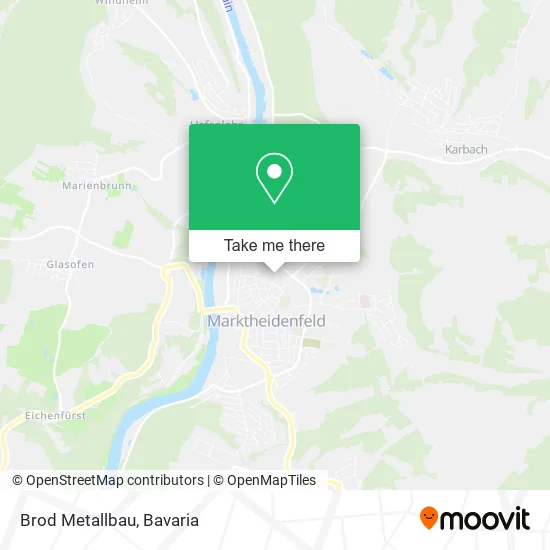 Карта Brod Metallbau