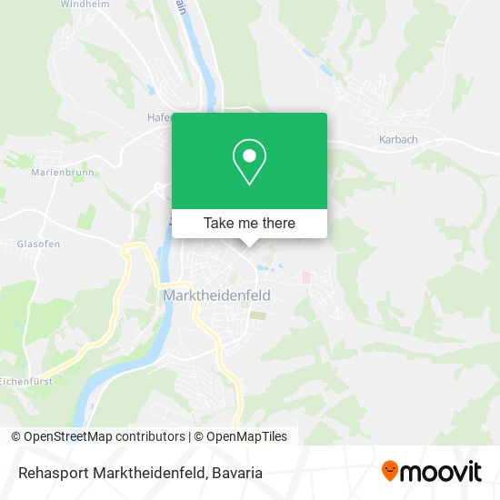 Rehasport Marktheidenfeld map