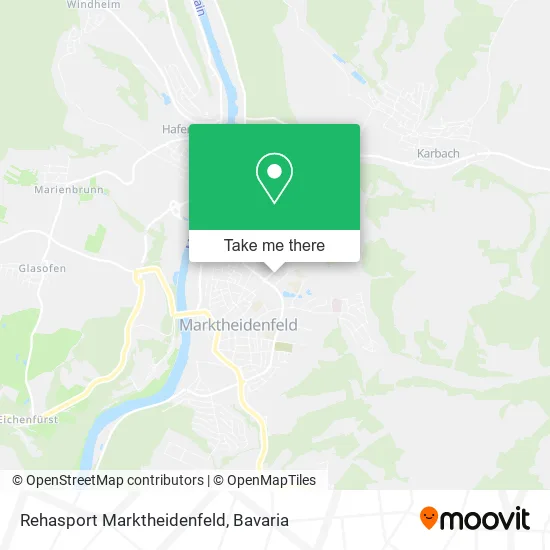 Карта Rehasport Marktheidenfeld