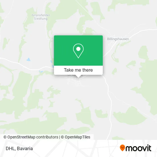 Карта DHL