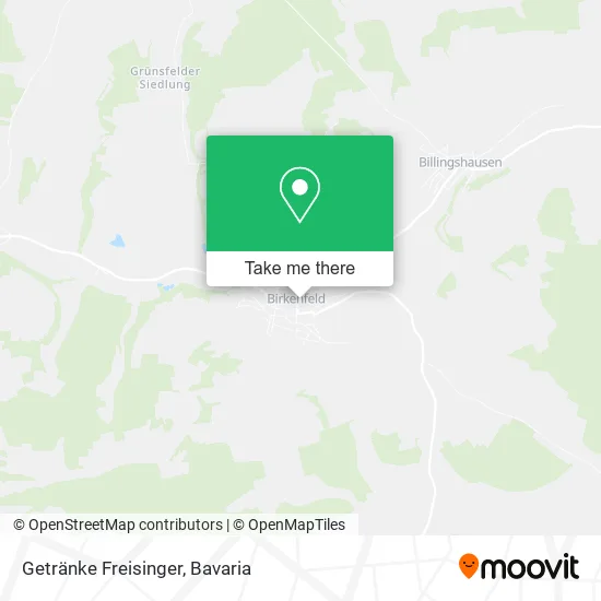 Карта Getränke Freisinger