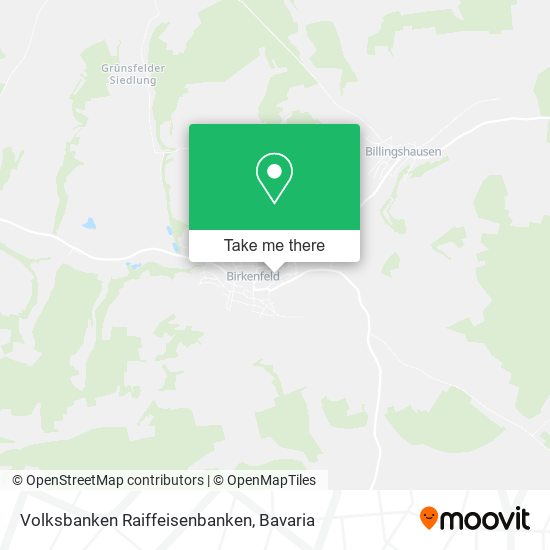 Volksbanken Raiffeisenbanken map
