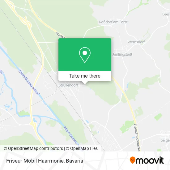 Карта Friseur Mobil Haarmonie
