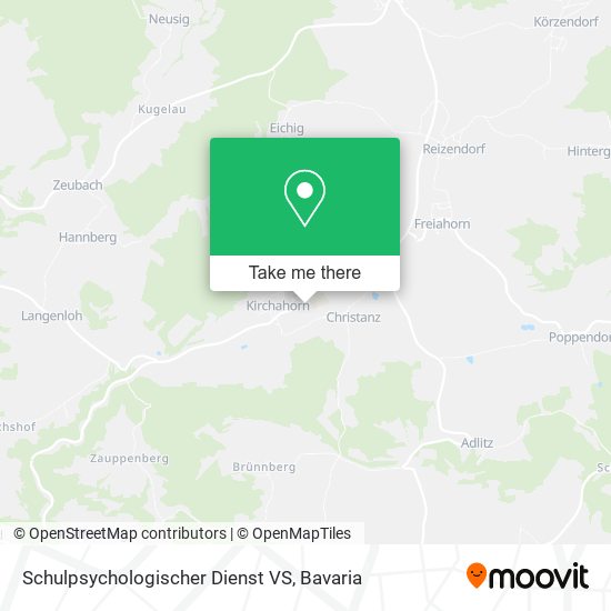 Schulpsychologischer Dienst VS map